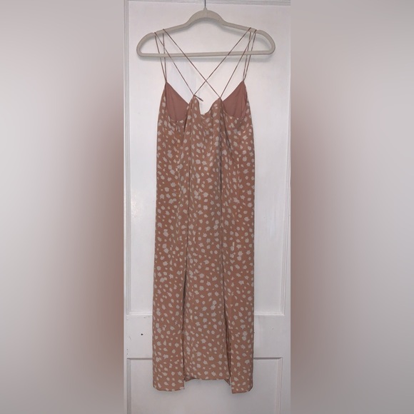NWOT Madewell Silk Cami Slip Dress in Star Shower - Picture 4 of 8